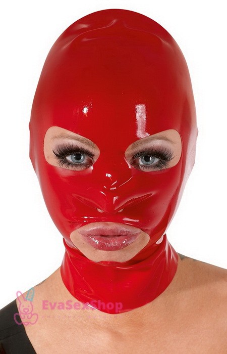 Латексная красная маска Late X Maske