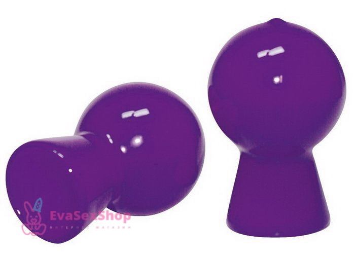 Вакуумные помпы для сосков Nipple Sucker, фиолетовые