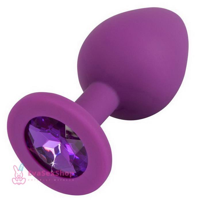Анальная пробка Colorful Joy Jewel Purple Plug Medium