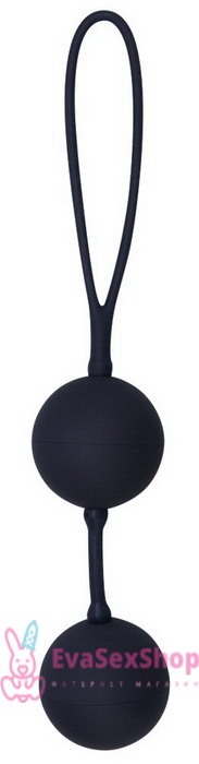 Вагинальные шарики Black Velvets Balls 3.5 cm