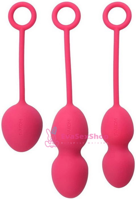 Вагинальные шарики Svakom Nova Ball розовые