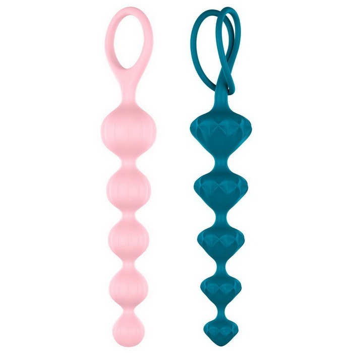 Satisfyer Beads Colored - Набор анальных бус